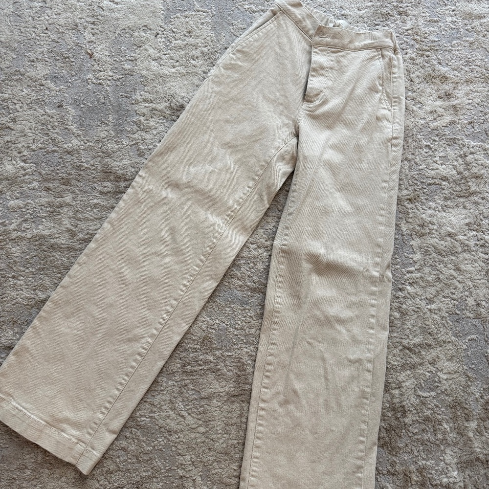 White jeans xs